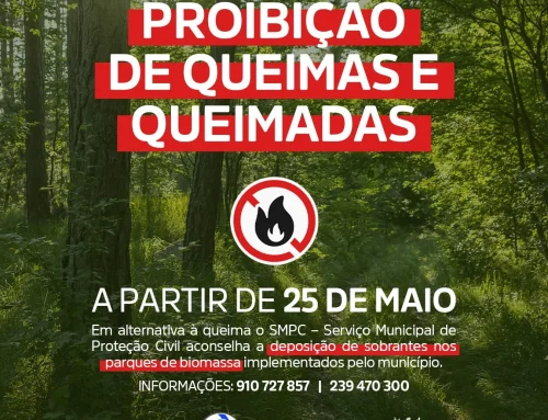 AVISO À POPULAÇÃO – Proibição de queimas e queimadas