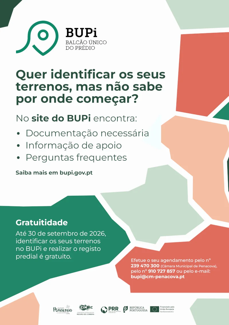 BUPi - Balcão único do Prédio - Junta de Freguesia de Penacova
