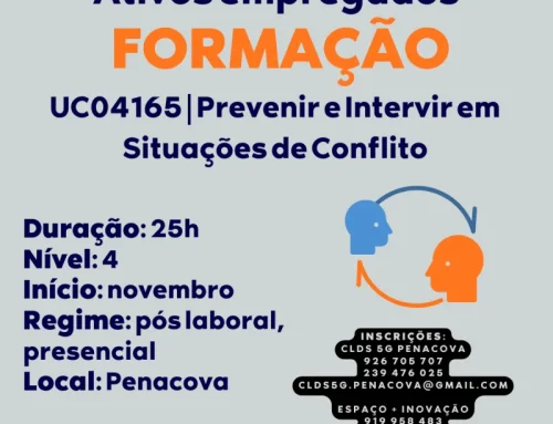 Formação UC04165 | Prevenir e Intervir em Situações de Conflito